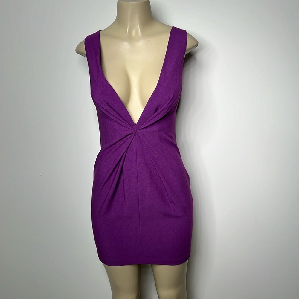 ASOS petite US size 1 purple mini dress